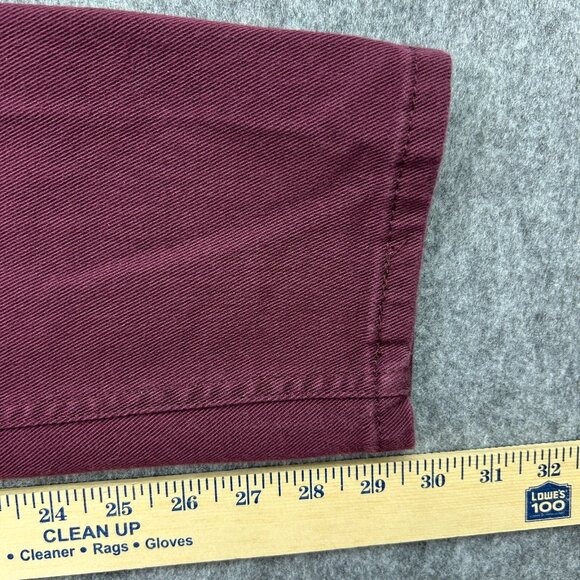 Levi's Slim Fit Jeans in Deep Burgundy - Picture 12 of 14